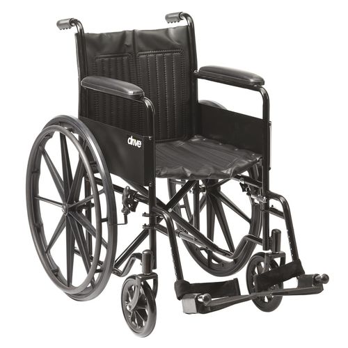 Silla de ruedas manual - S1 - Drive DeVilbiss Europe - de exterior / de interior / con reposapiernas