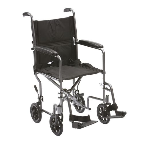 Silla de traslado de pacientes de interior - TR39SIL - Drive DeVilbiss Europe - de exterior / con ruedas / plegable