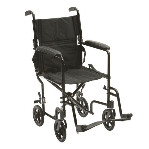 Silla de traslado de pacientes de interior - ATC19 - Drive DeVilbiss Europe - de exterior / con ruedas / plegable