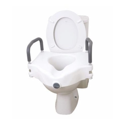 Elevador para inodoro con reposabrazos - 12027RA  - Drive DeVilbiss Europe