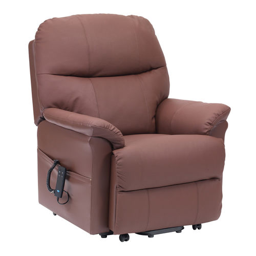 Sillón levantapersonas reclinable - Lars - Drive DeVilbiss Europe - eléctrico / con reposapiernas / de cuero