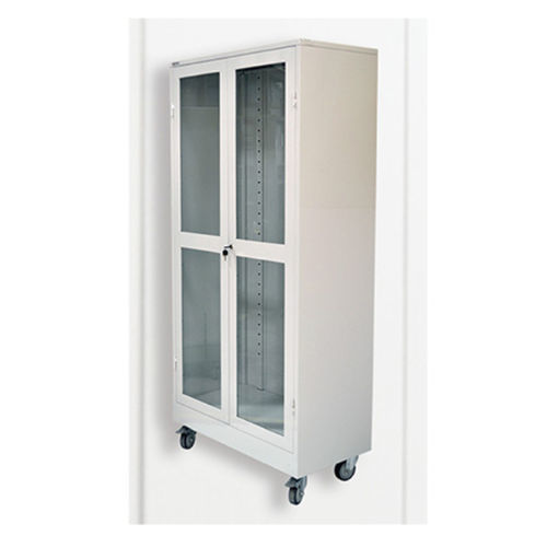 Armario de hospital - UC - 2GHD - Eagle Star Metallic - con puerta / con estante / con ruedas