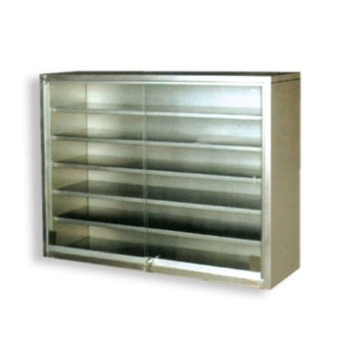 Armario de primeros auxilios - CDSC - Eagle Star Metallic - de hospital / con puerta corredera / con estante