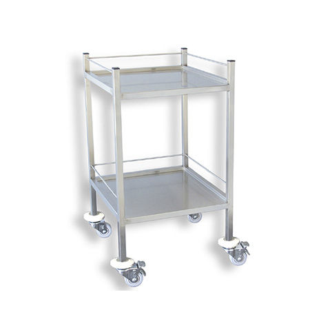 Carro médico - IT-501.10 - Eagle Star Metallic - de uso general / para apósitos / de acero inoxidable