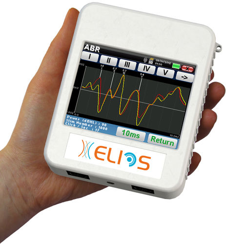 Sistema de medición de las OAE - ELIOS - Echodia - sistema de medición de PEA / audiómetro de diagnóstico clínico / audiometría pediátrica