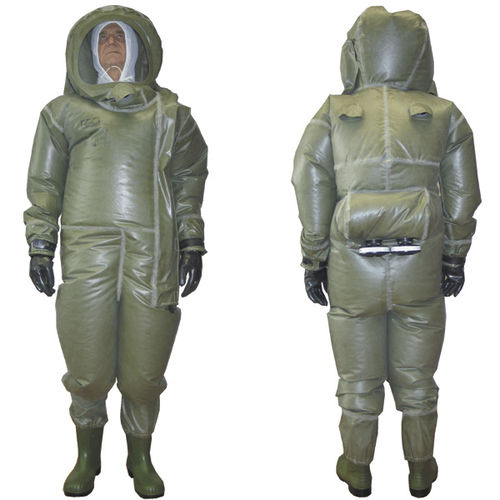 Equipo de protección individual sanitario unisex - EBO-10/M - EGO Zlín - con suministro de aire / verde