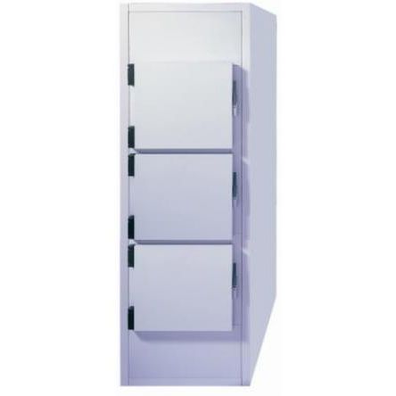 Cámara mortuoria frigorífica para camillas mortuorias - 50303 - EIHF-ISOFROID - 3 cuerpos / de carga frontal