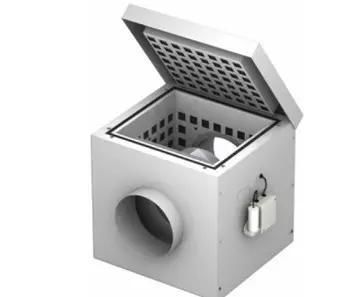 Sistema de tratamiento de aire mortuorio - Caisson de filtration et désinfection - EIHF-ISOFROID