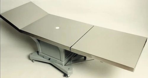 Mesa mortuoria - EIHF-ISOFROID - rectangular / de acero inoxidable