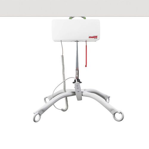 Elevador de pacientes eléctrico - Molift Air 500 - Etac - de techo / elevadora / de acero inoxidable