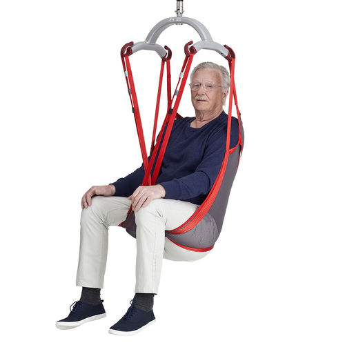 Arnés para elevador de pacientes - 1720300 - Etac - para verticalizador / para silla de ruedas / con reposacabezas