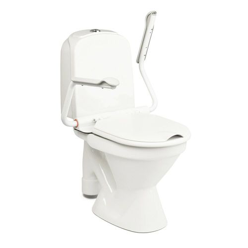 Barra de apoyo para cuarto de baño - 80303112-2 - Etac - para inodoro / abatible / amovible
