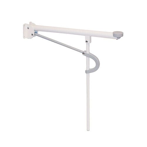 Barra de apoyo para inodoro - 80303006 - Etac - de pared / abatible