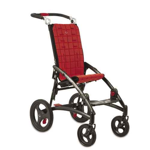 Carrito para niños con discapacidad - R82 Cricket - Etac - plegable / con respaldo regulable / de altura regulable