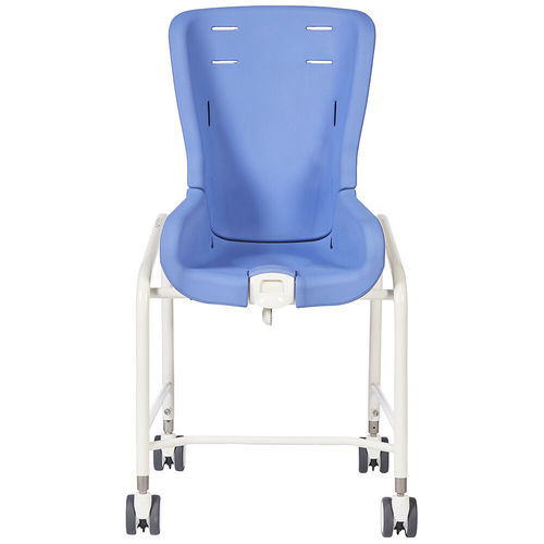 Asiento de baño con ruedas - R82 Swan Curo - Etac - con respaldo / pediátrico / de altura variable