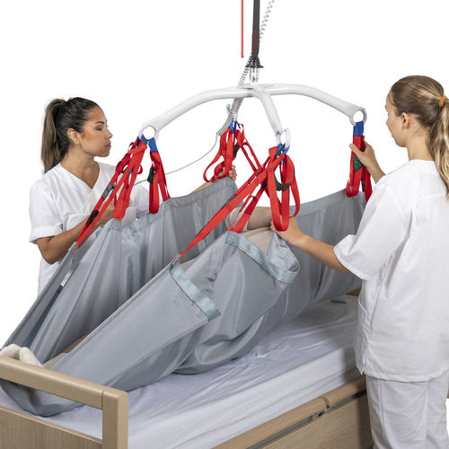 Arnés para elevador de pacientes - 1721570 - Etac - en posición supina / bariátrico