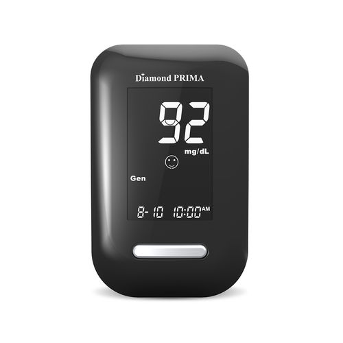 Glucómetro GDH-FAD - Diamond PRIMA - ForaCare Suisse AG - sin código / con disparador de lancetas / USB