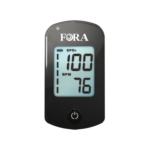 Pulsioxímetro de dedo - PO200 - ForaCare Suisse AG - portátil de mano / compacto / médico