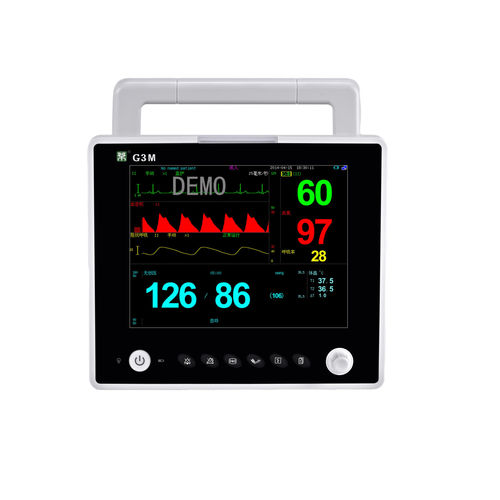 Monitor de paciente portátil - G3M  - General Meditech - de mesa / ECG / RESP