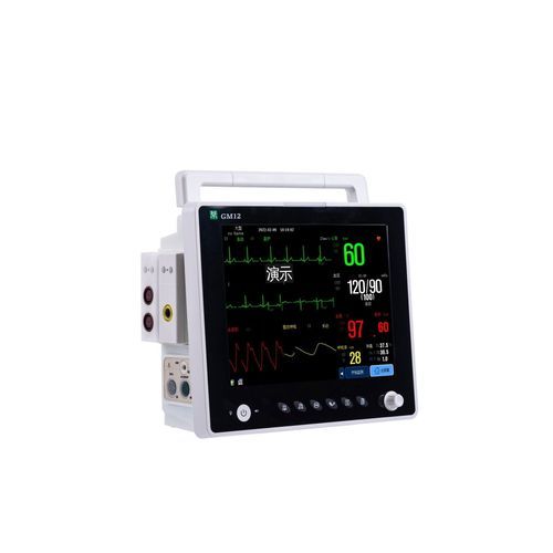 Monitor multiparamétrico portátil - GM12  - General Meditech - de mesa / ECG / RESP