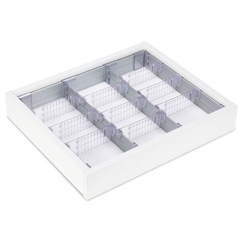 Separador para cajón para medicamentos - 220102N - H+H SYSTEM GmbH - para almacenamiento / de plástico / de aluminio