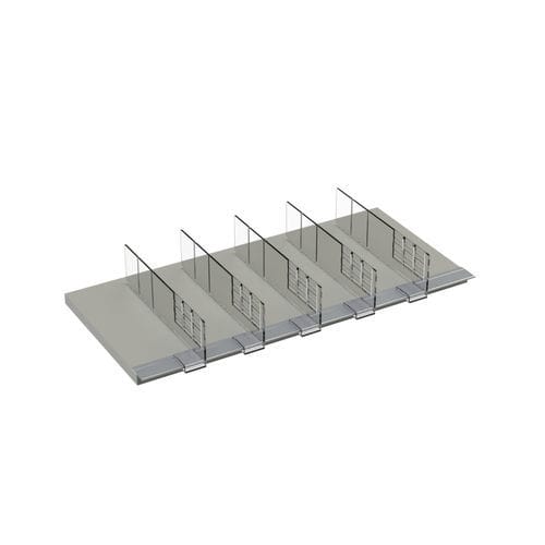 Separador para cajón para almacenamiento - 200302 - H+H SYSTEM GmbH - de aluminio