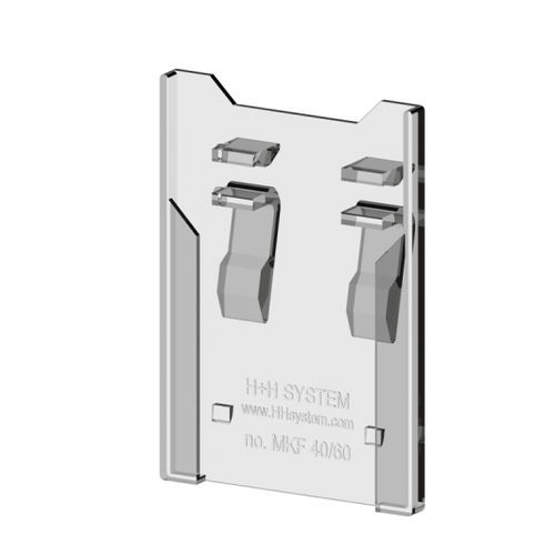 Soporte para etiquetas - 100060 - H+H SYSTEM GmbH