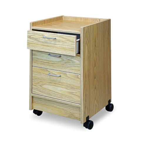 Armario con cajón - 9038 - Hausmann - gris / negro / 3 cajones