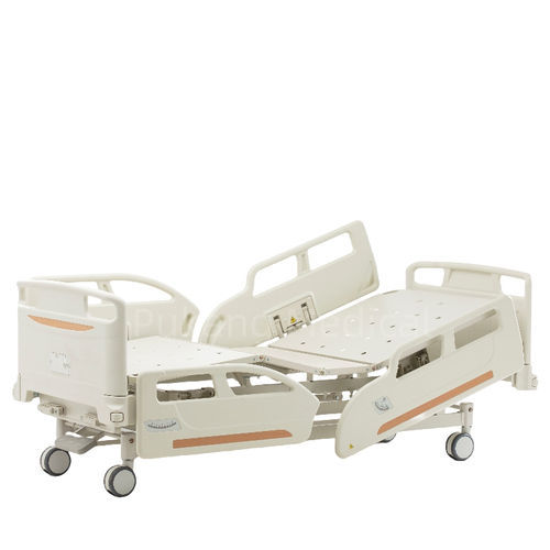 Cama de hospital - B-6(A1) - Hebei Pukang Medical Instruments - manual / con ruedas / de 4 secciones