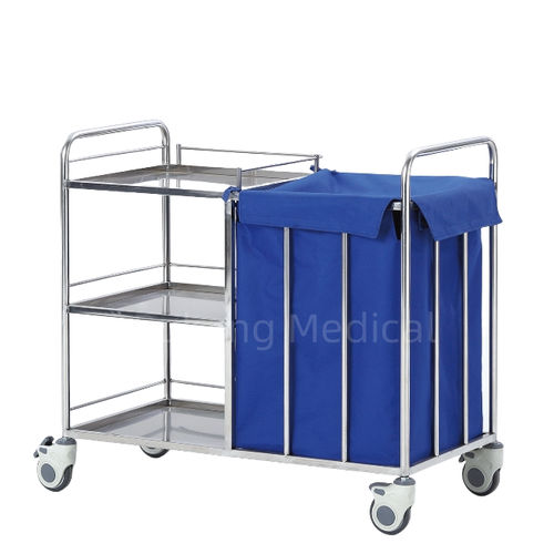 Carro médico - F-32 - Hebei Pukang Medical Instruments - de uso general / para cuidados / para desechos