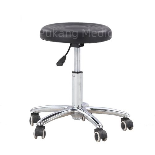 Taburete para consulta médica - Y-34 - Hebei Pukang Medical Instruments - de altura variable / giratorio / con ruedas