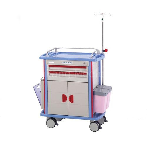 Carro de emergencia - F-41 - Hebei Pukang Medical Instruments - médico / de uso general / para transporte