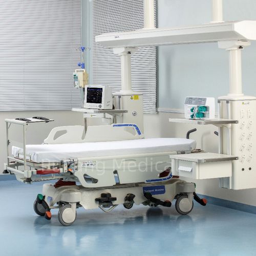 Carro camilla de transporte - E-10 - Hebei Pukang Medical Instruments - de emergencia / manual