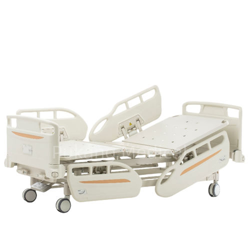 Cama de hospital - B-6(C1) - Hebei Pukang Medical Instruments - manual / con ruedas / de 4 secciones