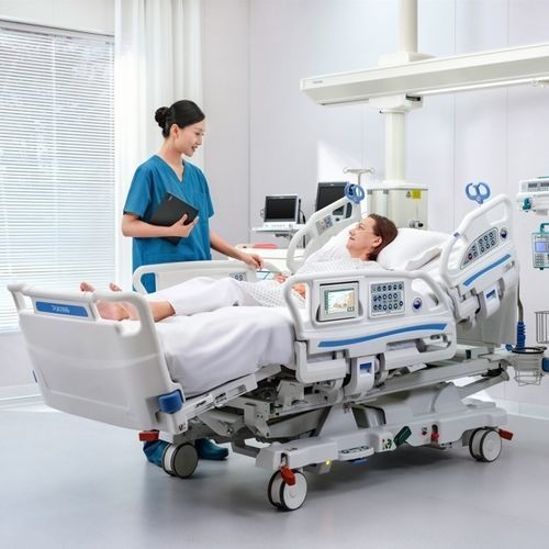 Cama médica - DA-91 - Hebei Pukang Medical Instruments - para cuidados intensivos / eléctrica / Trendelenburg