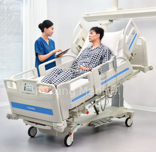 Cama de hospital - DA-7 - Hebei Pukang Medical Instruments - eléctrica / de altura regulable / Trendelenburg
