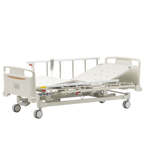 Cama de hospital - DA-32 - Hebei Pukang Medical Instruments - eléctrica / de altura regulable / con ruedas