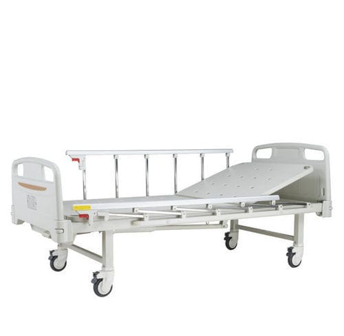 Cama de hospital - B-21-1 - Hebei Pukang Medical Instruments - manual / de altura fija / con ruedas