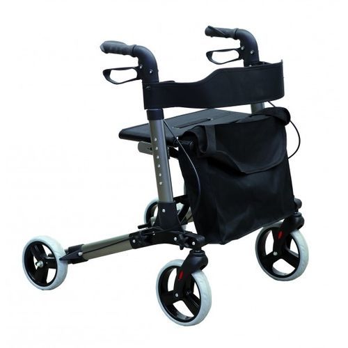 Andador con ruedas con 4 ruedas - Modelito Classic Xtra - HERDEGEN - con asiento / de altura regulable / plegable