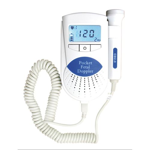 Doppler fetal - DCDOPP02 - Holtex - de bolsillo / con cardiofrecuencímetro