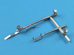 Retractor palpebral - IB10307 - Holtex - para cirugía oftalmológica / de Arruga