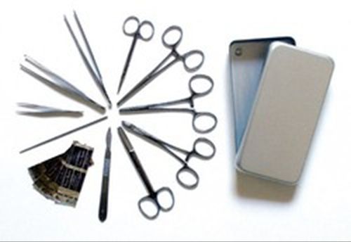 Kit de instrumentos para cirugía menor - IA05601 - Holtex
