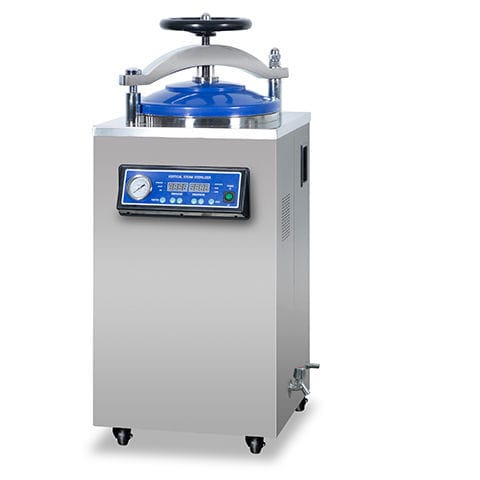 Esterilizador médico de vapor - DGL-35B - Jiangsu Dengguan Medical Treatment Instrument - vertical / móvil / automático