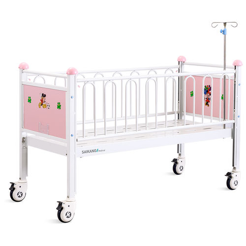 Cama de hospital - CR0q - Jiangsu Saikang Medical Equipment - médica / para asistencia domiciliaria / manual