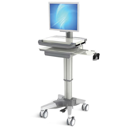 Carro informático con batería - SKR-AB00 - Jiangsu Saikang Medical Equipment - de altura variable