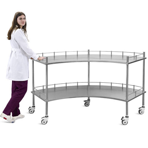 Carro médico - SKH005 - Jiangsu Saikang Medical Equipment - para instrumental / de medicamentos / para dispositivos médicos