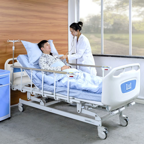 Cama de hospital - D3w - Jiangsu Saikang Medical Equipment - médica / para asistencia domiciliaria / de larga estancia