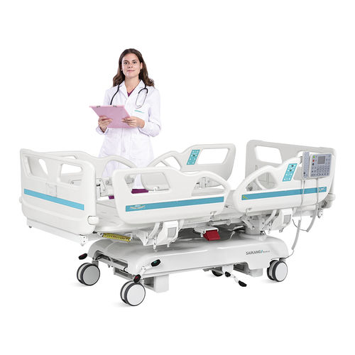 Cama de hospital - V7v - Jiangsu Saikang Medical Equipment - eléctrica / Trendelenburg / de altura regulable