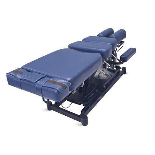 Camilla de quiropráctica eléctrica - SK-PB025 - Jiangsu Saikang Medical Equipment - con reposacabezas / con reposabrazos / de 4 secciones
