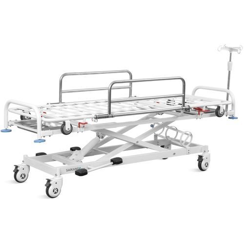 Carro camilla de transporte - SKB041-3S - Jiangsu Saikang Medical Equipment - de emergencia / para traslado de pacientes / hidráulico